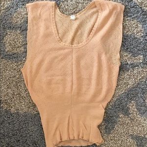 🍒 Sleeveless wool tank top